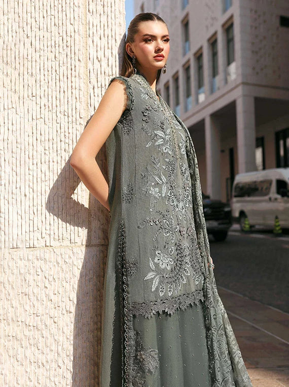 Maria.B Luxury Embroidered Lawn Collection 2026 (3B)