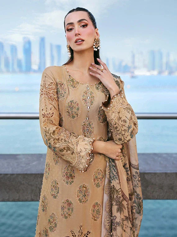 Maria.B Luxury Embroidered Lawn Collection 2026 (5A)