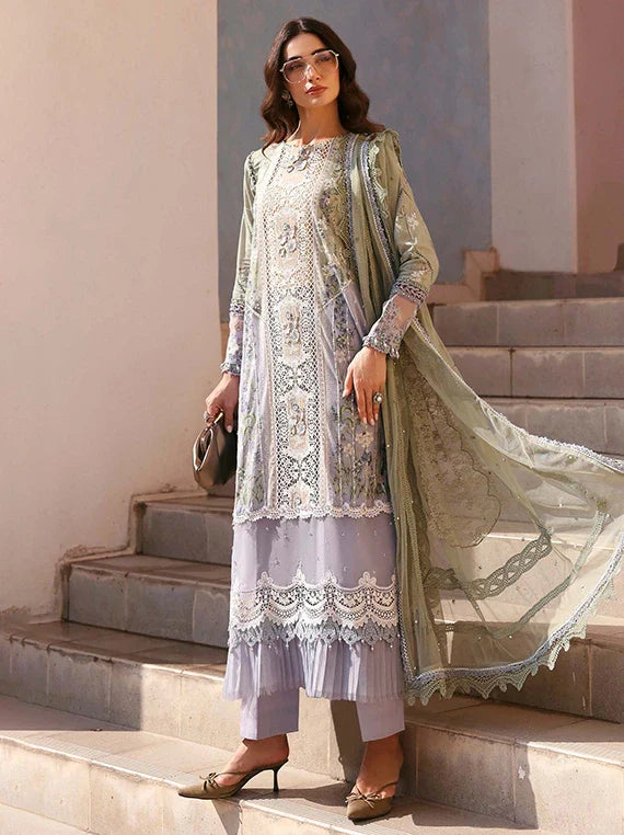 Maria.B Luxury Embroidered Lawn Collection 2026 (6B)