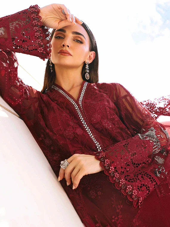 Maria.B Luxury Embroidered Lawn Collection 2026 (7A)