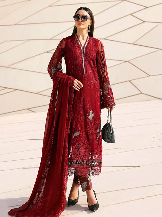 Maria.B Luxury Embroidered Lawn Collection 2026 (7A)