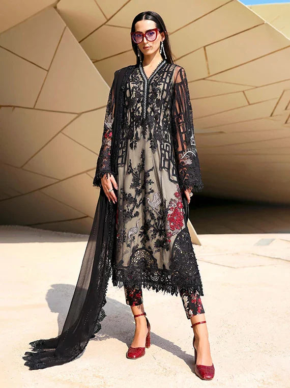 Maria.B Luxury Embroidered Lawn Collection 2026 (7B)