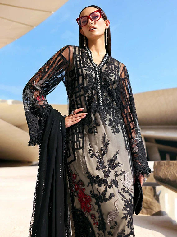 Maria.B Luxury Embroidered Lawn Collection 2026 (7B)