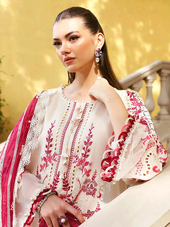 Maria.B Luxury Embroidered Lawn Collection 2026 (9A)