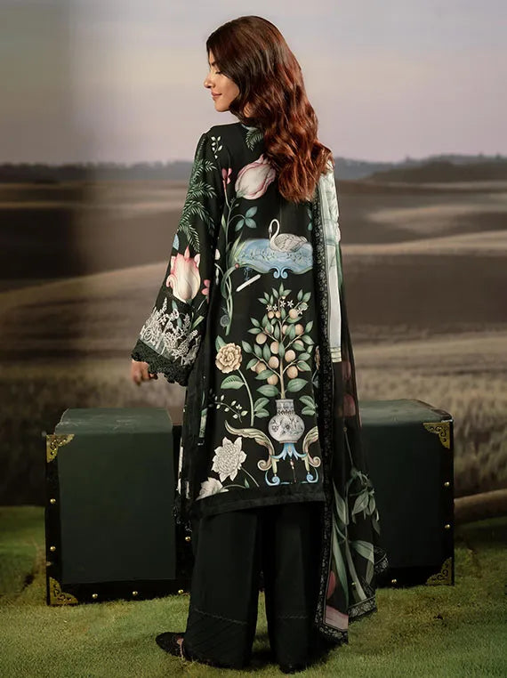 Maria B M-Basics Arabic Lawn Collection 2025 (MB-PFUS25-04A)