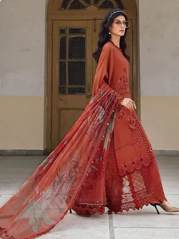 Maria B M-Print Fall Winter Collection 2025 (MPT-2701-B)