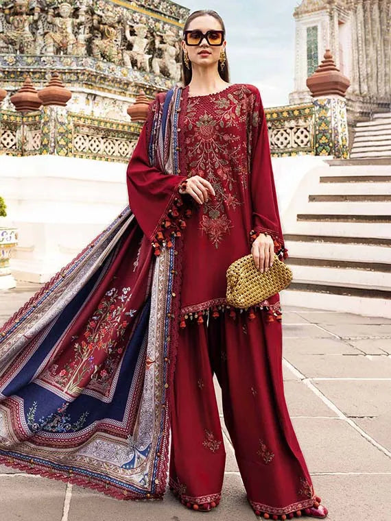 Maria B M.Print WInter Collection 2025 (MPT-2805-A)