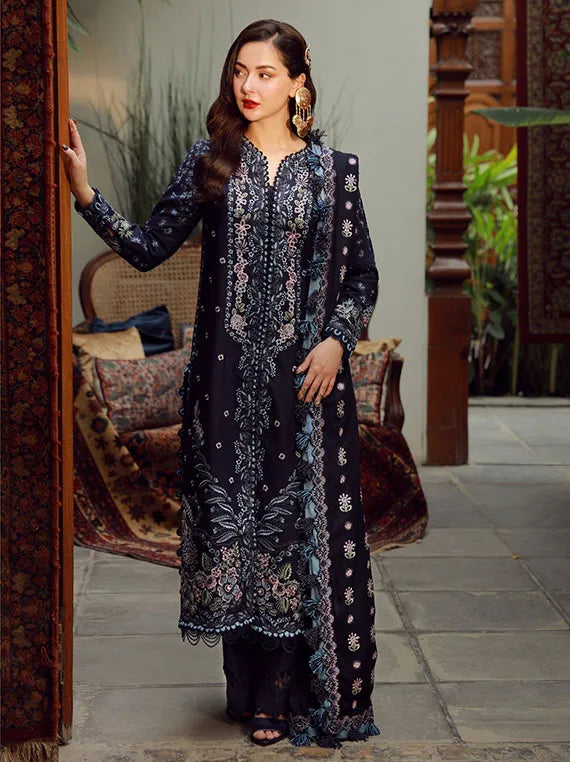 Maryam Hussain Winter Shawl Collection 2025 (WS25-03-Roohi)