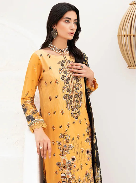 Mashaal By Ramsha Luxury Lawn Collection 2024 Vol-11 (L-1111)