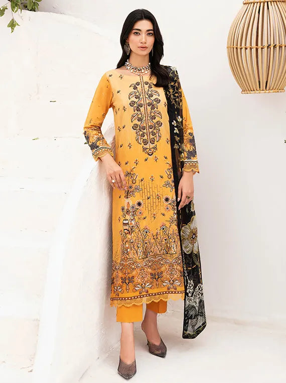 Mashaal By Ramsha Luxury Lawn Collection 2024 Vol-11 (L-1111)