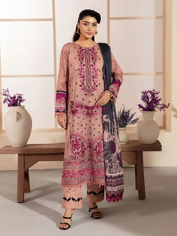 Mashaal Luxury Lawn Collection 2025 Vol-13 by Ramsha (L-1306)