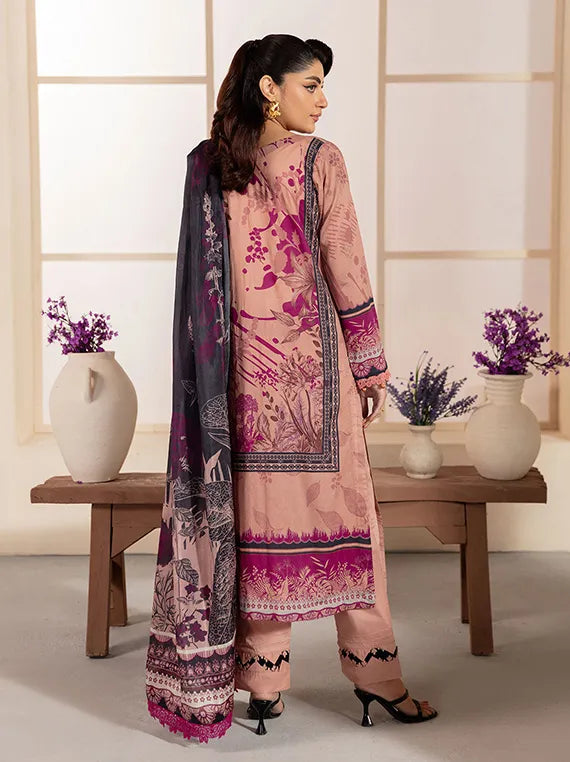 Mashaal Luxury Lawn Collection 2025 Vol-13 by Ramsha (L-1306)