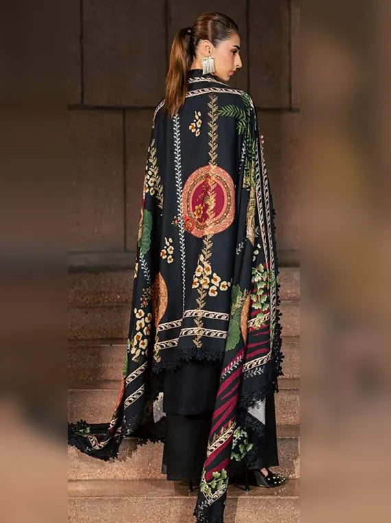 Maya Linen by Nureh Embroidered Unstitched Collection'26 (NW-128)