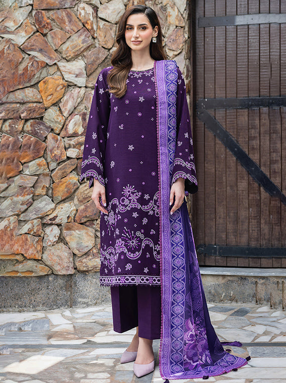 BLOSSOM by Umar Poshak Premium Lawn Collection 2026 (Farasha-Maylin)