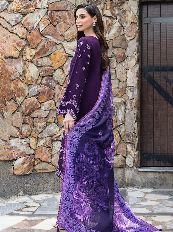 BLOSSOM by Umar Poshak Premium Lawn Collection 2026 (Farasha-Maylin)