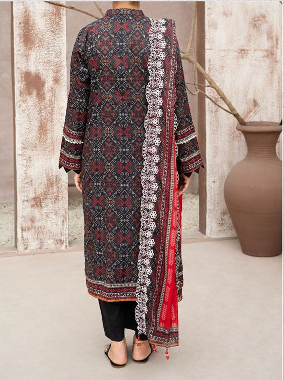 Mehak Printed Embroidered Lawn Collection 2026 (D-03)