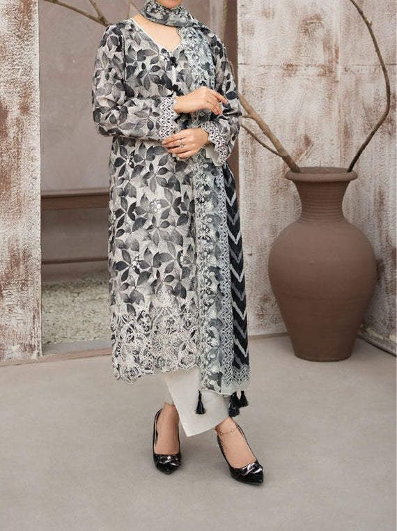 Mehak Printed Embroidered Lawn Collection 2026 (D-04)