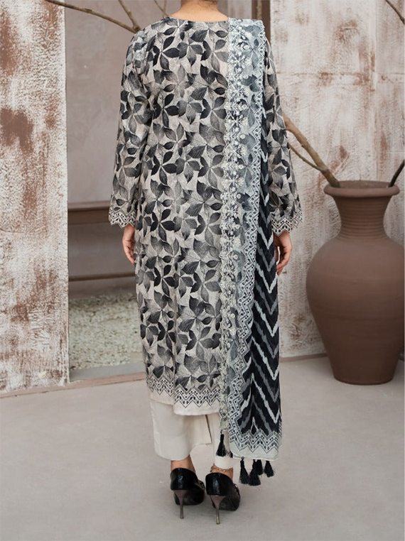 Mehak Printed Embroidered Lawn Collection 2026 (D-04)
