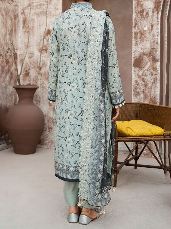 Mehak Printed Embroidered Lawn Collection 2026 (D-07)