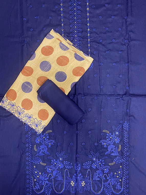 Mehfil Embroidered Fancy Dhanak Edit 2025 By ABC Vol-25DB37 (D-04)