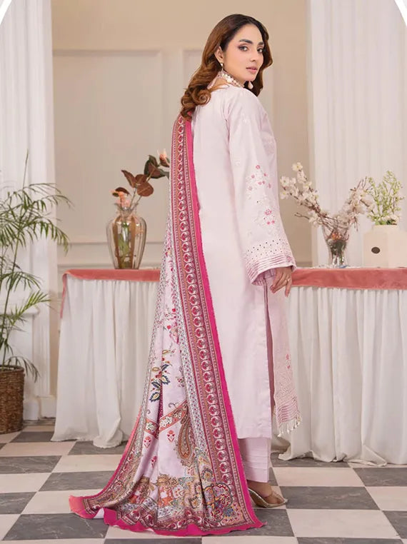 Mehrma Embroidered Dhanak Collection 2025 by BR (D-01)