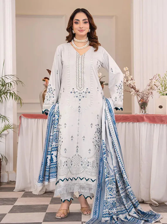 Mehrma Embroidered Dhanak Collection 2025 by BR (D-05)
