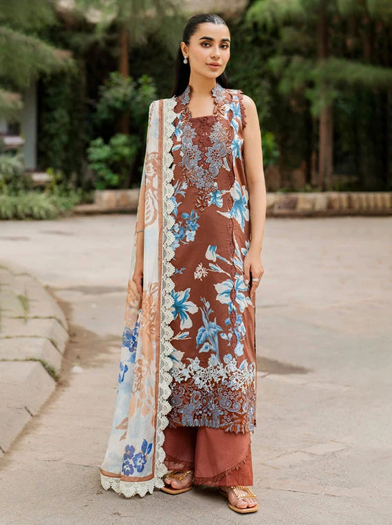 Meraki by Asifa and Nabeel Lawn Collection 2026 (MSSL-03)