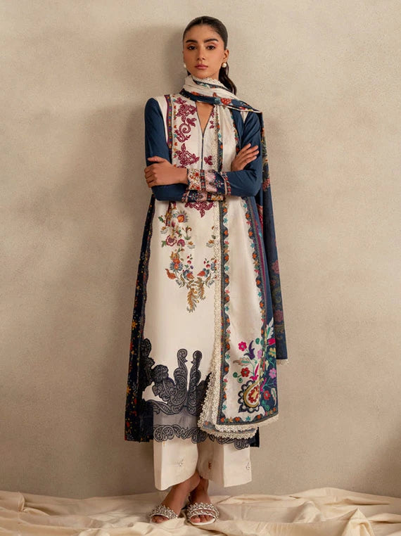 Meraki by Asifa and Nabeel Lawn Collection 2026 (MSSL-05)