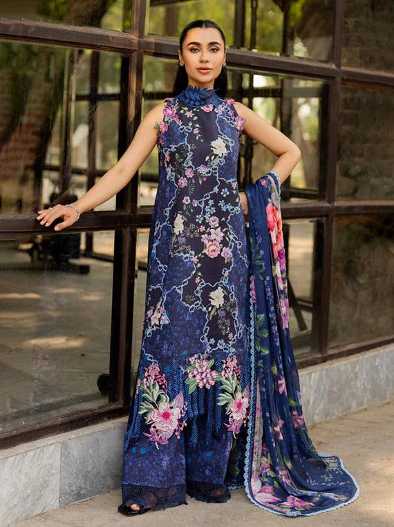 Meraki by Asifa and Nabeel Lawn Collection 2026 (MSSL-06)