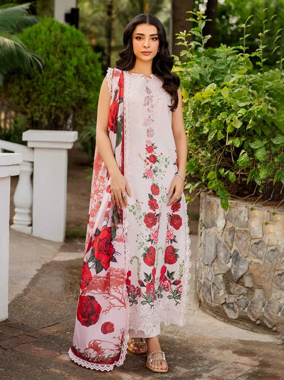 Meraki by Asifa and Nabeel Lawn Collection 2026 (MSSL-07)