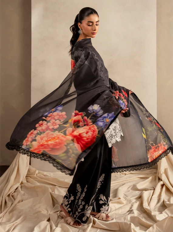 Meraki by Asifa and Nabeel Lawn Collection 2026 (MSSL-09)