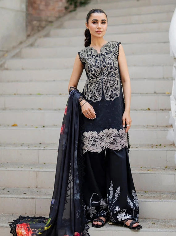 Meraki by Asifa and Nabeel Lawn Collection 2026 (MSSL-09)