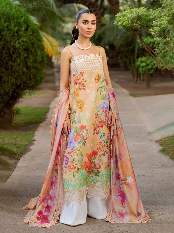 Meraki by Asifa and Nabeel Lawn Collection 2026 (MSSL-11)