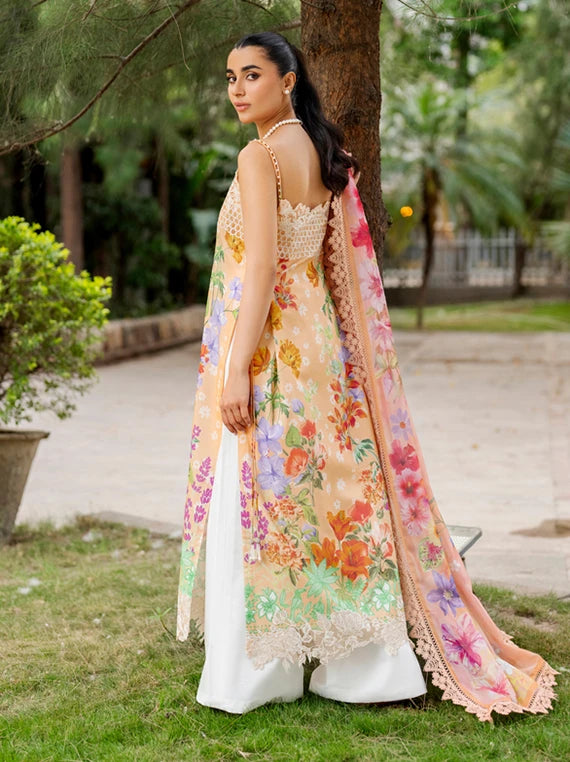 Meraki by Asifa and Nabeel Lawn Collection 2026 (MSSL-11)