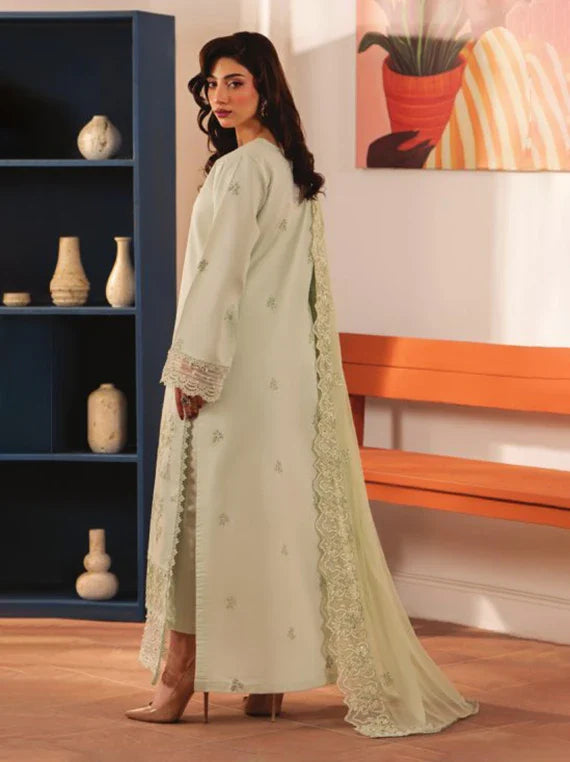 Meraki by Hamdam Embroidered Lawn Collection 2026 (D-02)