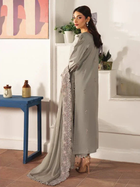 Meraki by Hamdam Embroidered Lawn Collection 2026 (D-10)