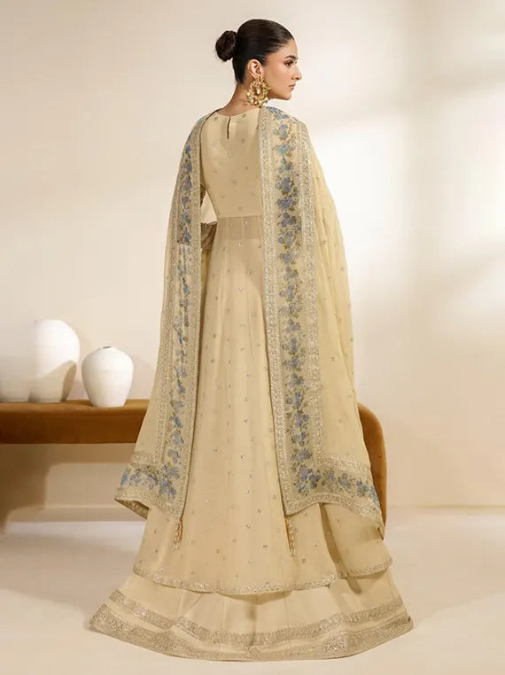Meraki by Zarif Embroidered Chiffon Collection 2026 (ZR-MEK-09)