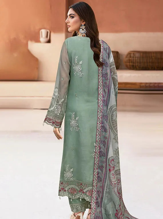 Minhal Luxury Organza Collection 2025 Vol-13 By Ramsha (M-1302)