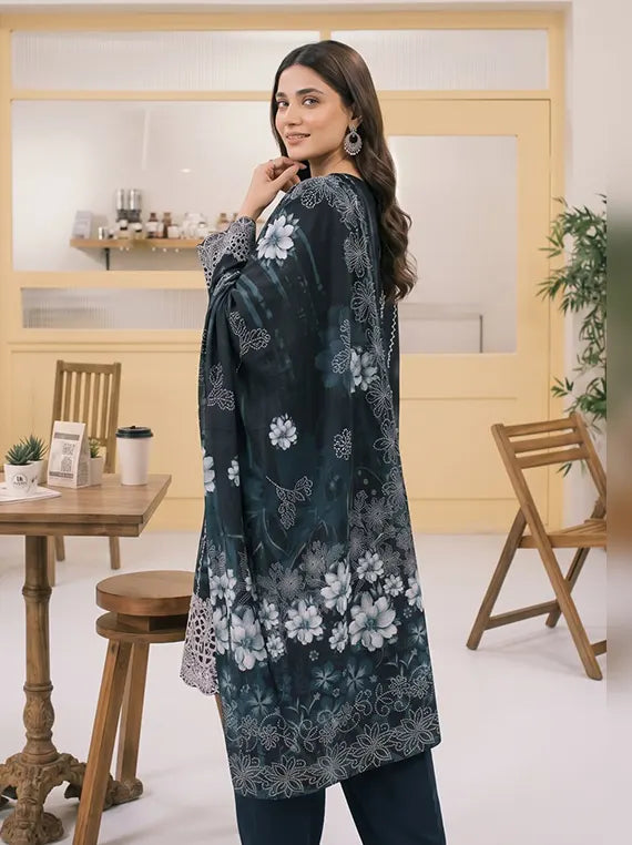 Miraas by Tawakkal Fabrics Unstitched Embroidered Staple Collection'26 (D-5928)