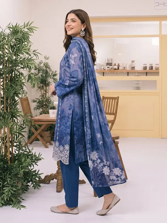 Miraas by Tawakkal Fabrics Unstitched Embroidered Staple Collection'26 (D-5932)