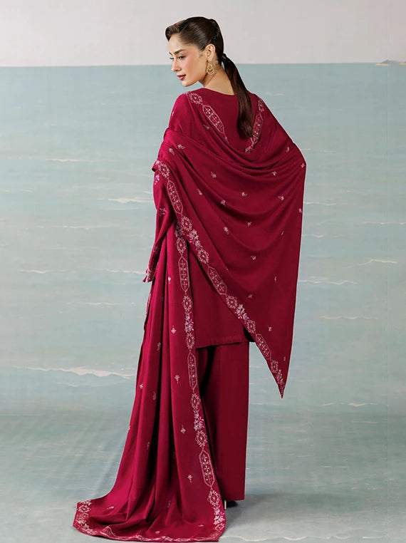 Miras by Daria Embroidered Leather Peach Collection 2026 (D-04)