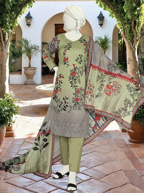 Mirha Embroidered Printed Lawn Collection 2026 Vol-02 (ABC-1546)