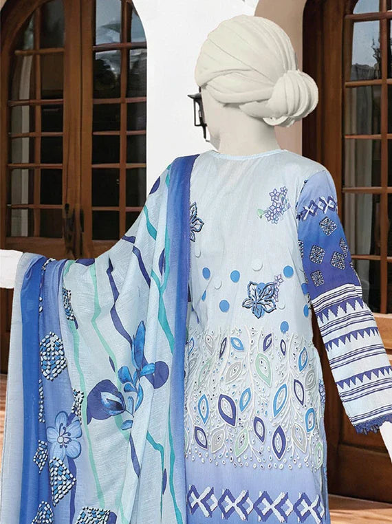 Mirha Embroidered Printed Lawn Collection 2026 Vol-02 (ABC-1547)