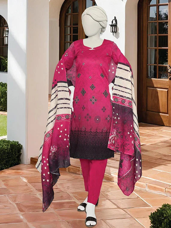 Mirha Embroidered Printed Lawn Collection 2026 Vol-02 (ABC-1552)