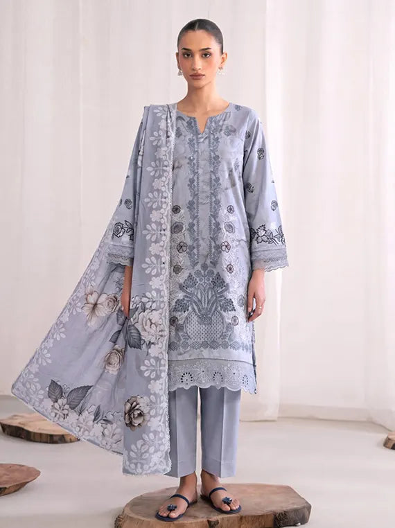 Misha by Fantak Unstitched Staple Slub Collection'26 V-1014 (D-07)