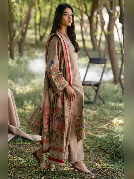 Misty Meadows by Gul Ahmed Printed Unstitched Pashmina Collection 26 (SP-62074)