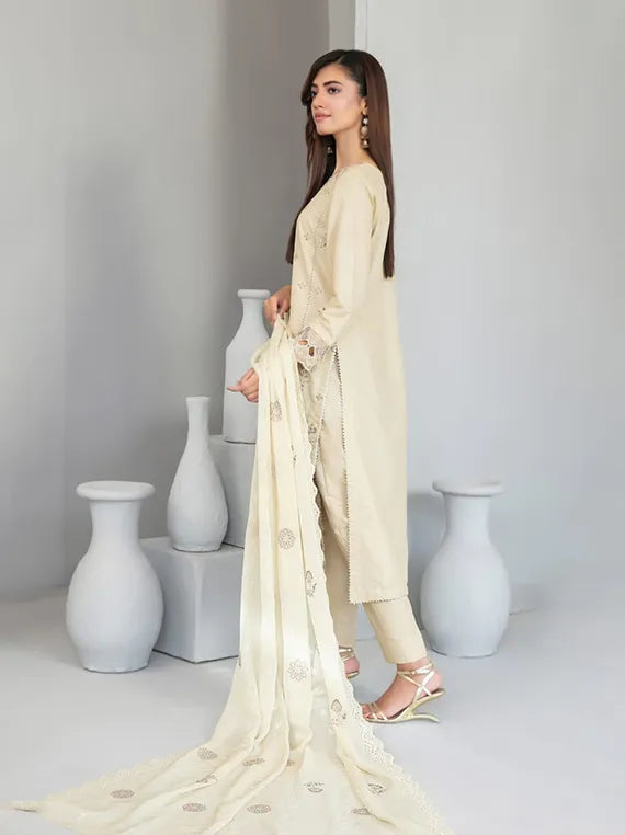 Mizal Embroidered Karandi Collection 2025 by Tawakkal Fabrics (D-4378)