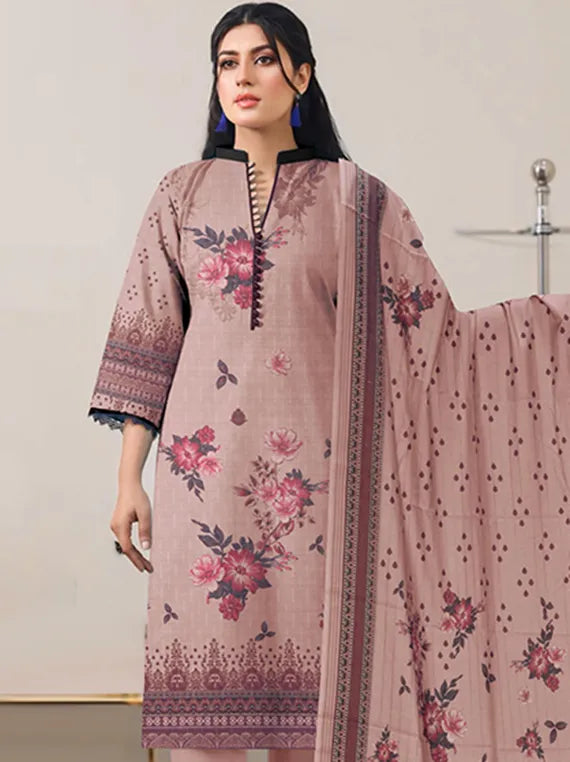 Modern Digital Printed Lawn Collection 2025 Vol-28 (D-08)