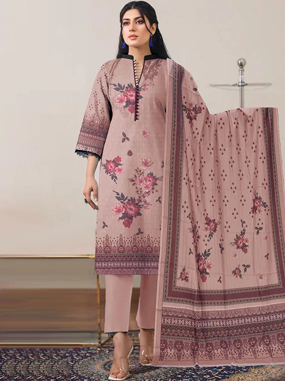 Modern Digital Printed Lawn Collection 2025 Vol-28 (D-08)