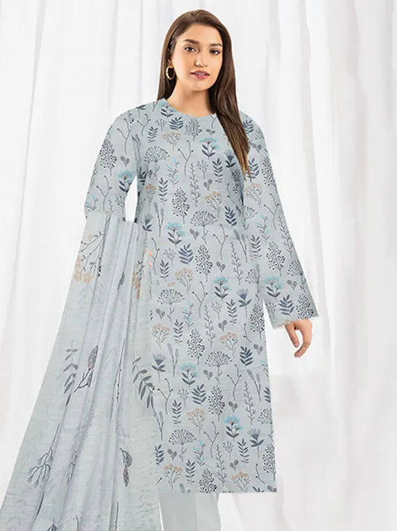 Modern Digital Printed Lawn Collection 2025 Vol-34 (D-06)